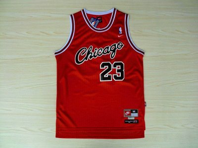 Maillot De Basket Chicago Bulls Michael Jordan 23 New Talent Rouge